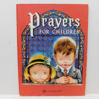 Vintage Prayers For Children Pictures By Eloise Wilkin Big Golden Press Hb 1972