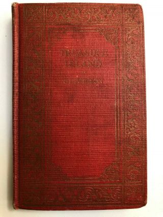 Antique Book Undated Treasure Island By Robert Louis Stevenson