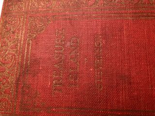 Antique book undated TREASURE ISLAND by Robert Louis Stevenson 2