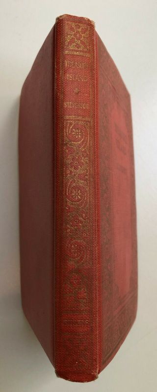 Antique book undated TREASURE ISLAND by Robert Louis Stevenson 3