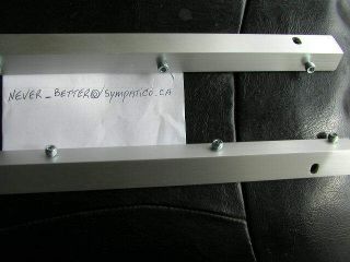 for ReVox B77 & PR99 series Tape R recorder 2x Aluminum Rack Rail SET 2