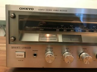 ONKYO TX - 4500 MK II STEREO RECEIVER,  200 watts 2