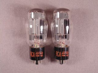 2 6as7g Rca 1960s Hifi Ham Radio Amplifier Vacuum Tubes Matching Codes 66 - 13