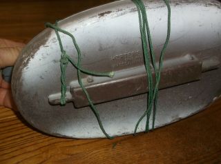 A609 vintage duck decoy herters with cast iron weight 2