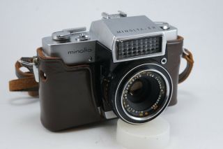 Good Minolta Minolta - Er 35mm Slr Film Camera W/ Rokkor 45mm F2.  8 Lens