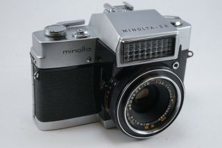 GOOD Minolta Minolta - ER 35mm SLR Film Camera w/ Rokkor 45mm f2.  8 Lens 2