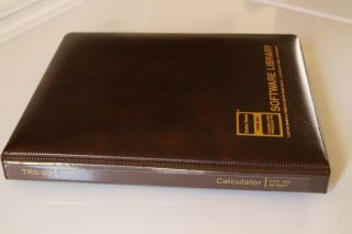 Radio Shack Trs - 80 Model 100 Calculator Software Library For Use W/ Computer