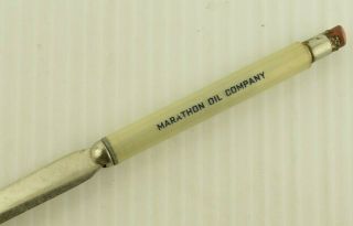Vintage Advertising Letter Opener Marathon Oil Company
