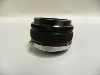 Vtg Olympus OM - System Zuiko Auto - W 35mm F/2.  8 1:2.  8 Camera Lens & Case (A25) 5