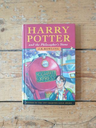Harry Potter And The Philosopher’s Stone (hardback) - 4th Print First Edition