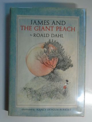 James And The Giant Peach,  Roald Dahl,  Nancy Burkert,  Dj,  1st Edition 2nd State