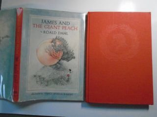 James and the Giant Peach,  Roald Dahl,  Nancy Burkert,  DJ,  1st Edition 2nd State 2