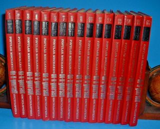 Popular Mechanics Do - It - Yourself Encyclopedia 1968 Edition 16 Volumes