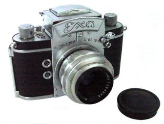 Vintage Exa Ihagee Dresden 35mm Camera - U.  S.  S.  R.  Occupied Germany - Version 4 - 1957