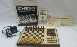 Vintage 1970s Chess Challenger Game | Fidelity Electronics | Fully