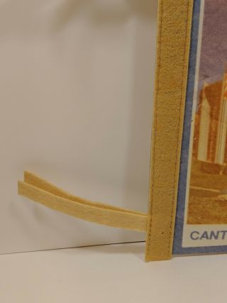 Pro Football Hall of Fame Canton Ohio vintage felt pennant 24 x 9 inch 3