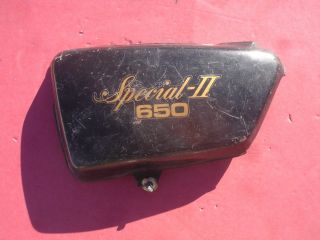 Vintage 1980 Yamaha Xs 650 Special Ii Motorcycle Left Side Panel Cover