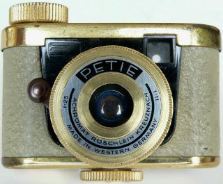 Petie Subminiature Camera. 6