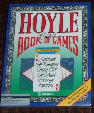 Hoyle O.  Book Of Games Vol 1 By Sierra/atari 1040st