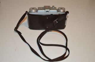 Kodak Pony 135 Model C Vintage 35mm Film Camera W/ Leather Field Case VGC 8