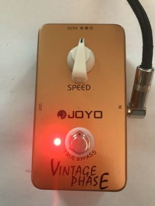 Joyo Electric Guitar Effect Pedal Vintage Phase Mode