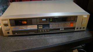 Vintage Sony Tc - Fx66 Stereo Cassette Deck,  Japan