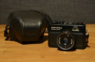 Beier Beirette Electronic Camera,  Meritar 42mm F/2.  8 Lens,  Cds Lightmeter,  1982