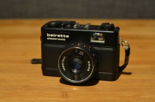 Beier Beirette Electronic Camera,  Meritar 42mm f/2.  8 Lens,  CdS Lightmeter,  1982 2