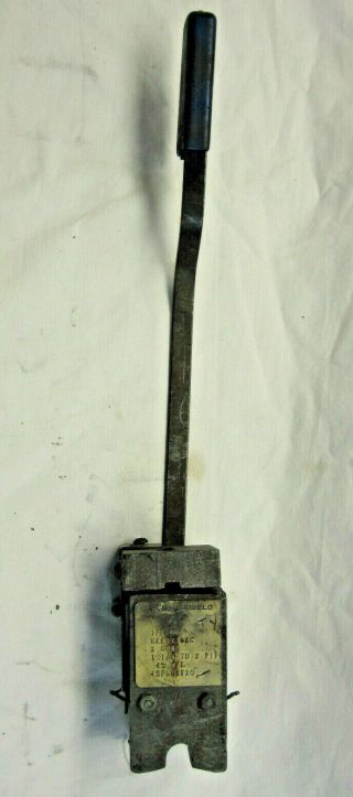 Vintage Erico Cadweld Haa1v - 162c Cable To Horizontal Steel Mold Welder