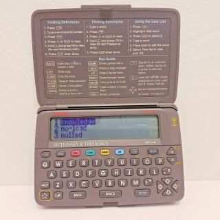 Vtg Franklin Bookman Dictionary Thesaurus Mwd - 440 Batteries 1994