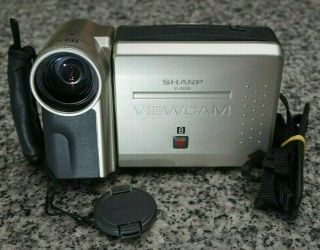 Vtg Sharp Vl - E630u Viewcam Video 8 8mm Camcorder Only Cleaned