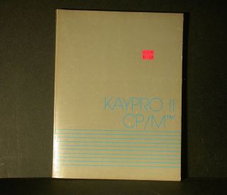 Kaypro Ii Cp/m 1978 Digital Research Features And Facilities