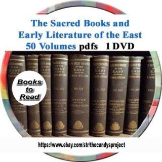 The Sacred Books Of The East Pdf Dvd 50 Volumes