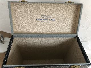 Vintage Record Carry Storage Case LP ' s Vinyl Music Box Stunning 4