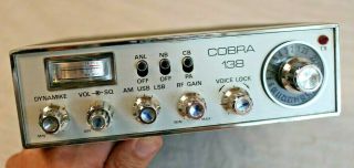 Vintage Cobra 138 Classic Cb Radio - 40 Channel Cb Trucker Radio