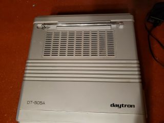 Daytron DT 505 A Vintage Portable TV 2