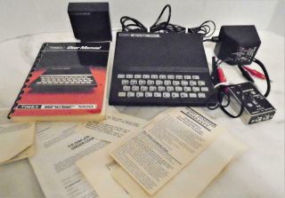 Vintage 1982 Timex Sinclair 1000 Personal Computer System W/acces & Box