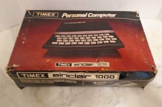 Vintage 1982 Timex Sinclair 1000 Personal Computer System w/acces & box 6