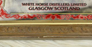 Vintage White Horse Scotch Whisky Mirror 15 