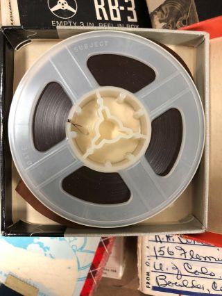 60,  3” Inch Reel To Reel Audio Tapes Recorded Religious,  Educational,  Personal 2