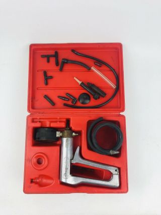 Snap On Svt270p Vacuum Tester Kit With Case And Accessories Vintage 4b