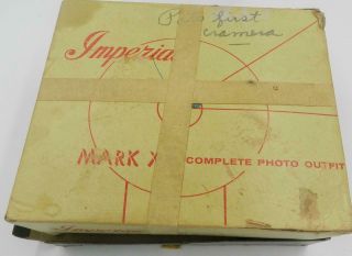 Vintage 1950 ' s Imperial Mark Xii Synchronized Flash Camera Box/Booklet 4