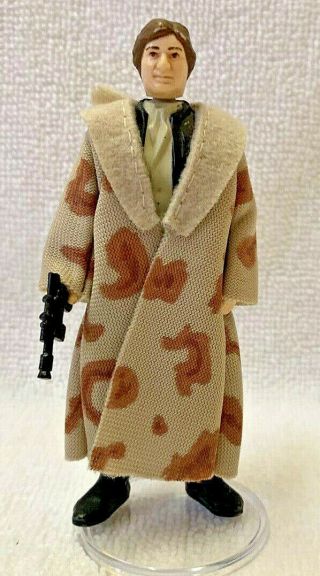 Star Wars Vintage Han Solo Trench Coat Figure (no Coo).