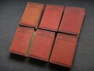 Practical Knowledge For All - Hammerton - Complete 6 Volume Set - Vintage