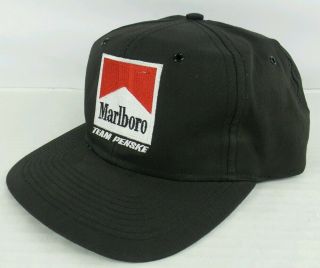 Vintage Marlboro Indy Car Racing Team Penske Snap Back Hat 2