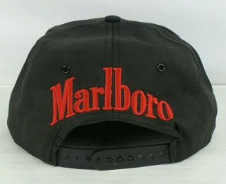 Vintage Marlboro Indy Car Racing Team Penske Snap Back Hat 3