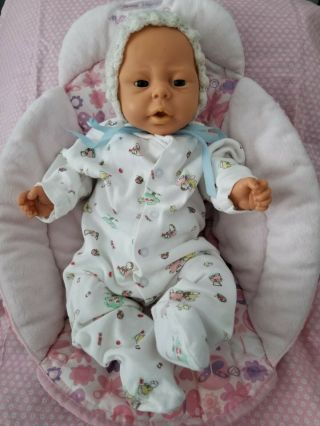 Vintage Anatomically Correct Baby Girl Doll For Reborn Or Play