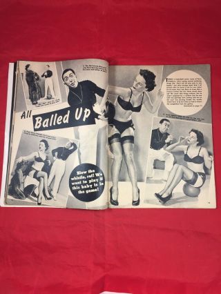 Vtg Wink Mag 1949 Peter Driben Sweet Guendoline Cheesecake Risqué Girlie Pinups 6