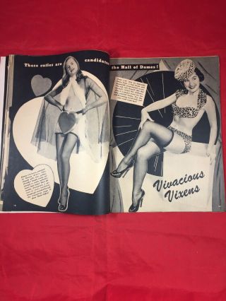 Vtg Wink Mag 1949 Peter Driben Sweet Guendoline Cheesecake Risqué Girlie Pinups 7