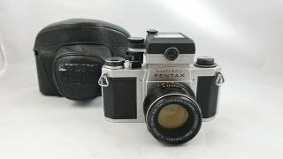 Honeywell Pentax H1a With Exposure Meter (vintage Camera)